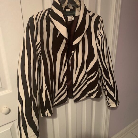 Harve Benard Jackets & Blazers - Women's Harve Benard Zebra Jacket!